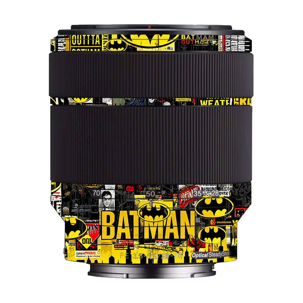 Batman Collage Sony FE 28–70mm f/3.5–5.6 OSS Camera Lens Skin