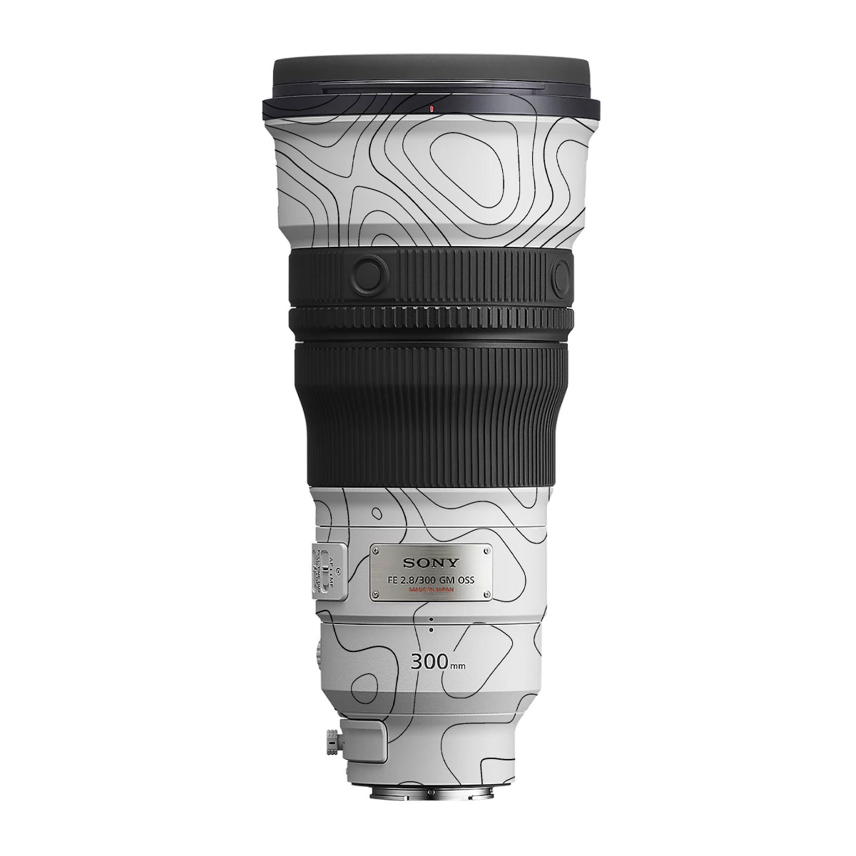 White Contour Design Sony FE 300mm F/2.8 GM OSS Camera Lens Skin