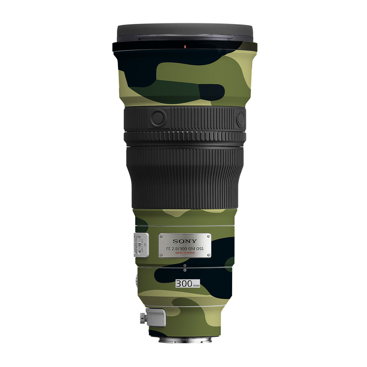 Forest Green Camo Sony FE 300mm F/2.8 GM OSS Camera Lens Skin