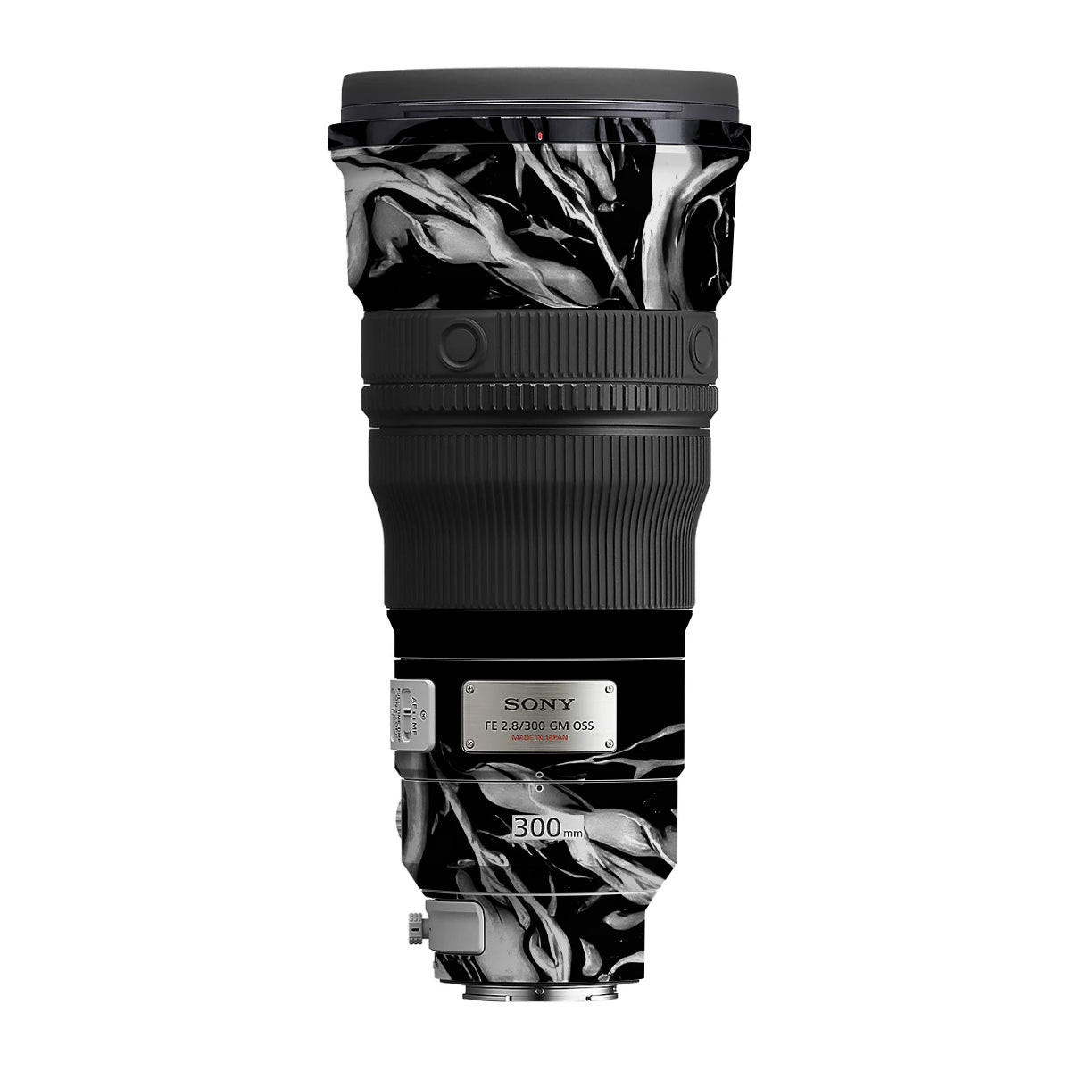 Venom Black Sony FE 300mm F/2.8 GM OSS Camera Lens Skin