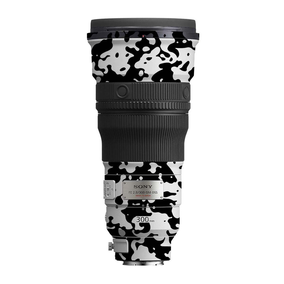 Snow Camo Sony FE 300mm F/2.8 GM OSS Camera Lens Skin