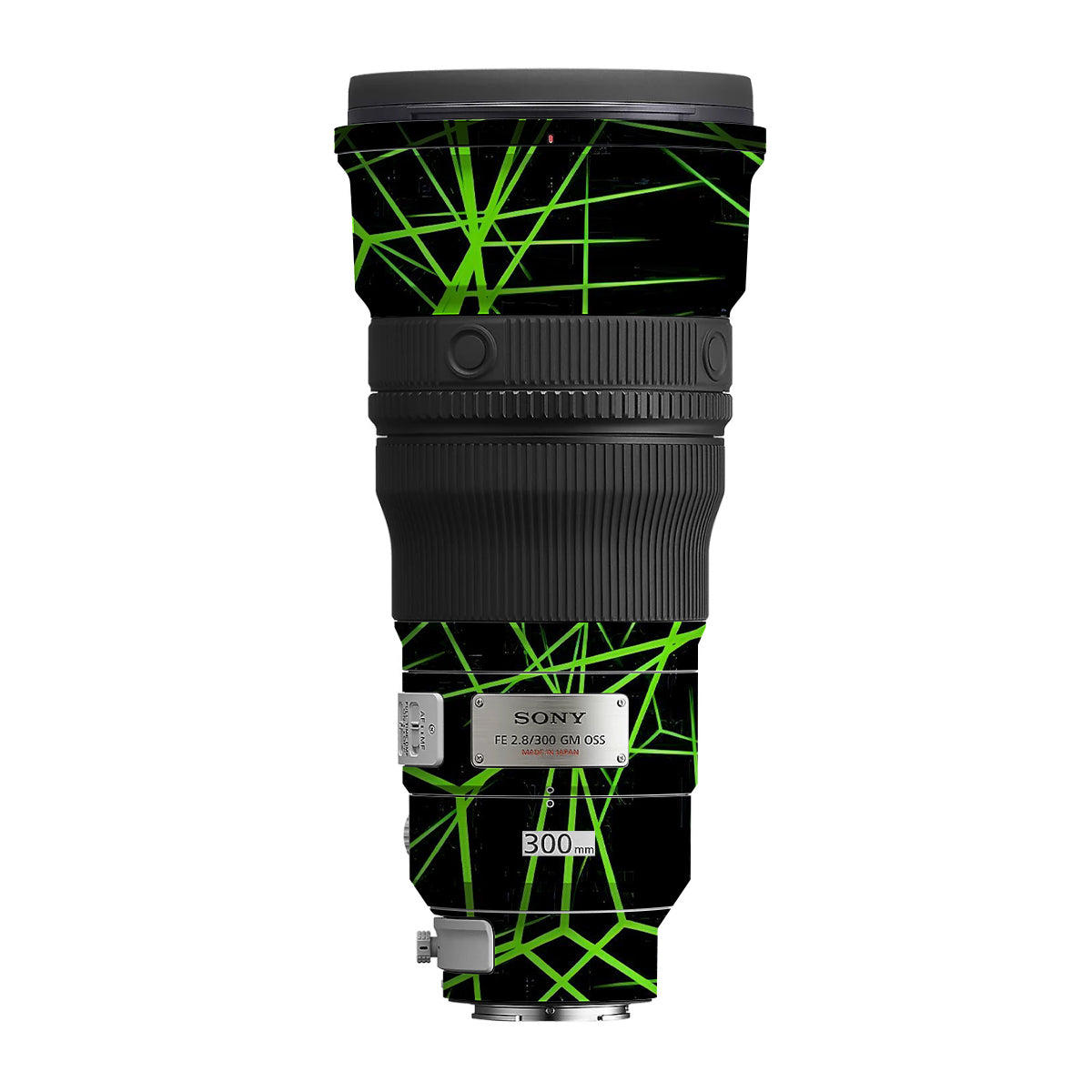 Neon Grid Sony FE 300mm F/2.8 GM OSS Camera Lens Skin