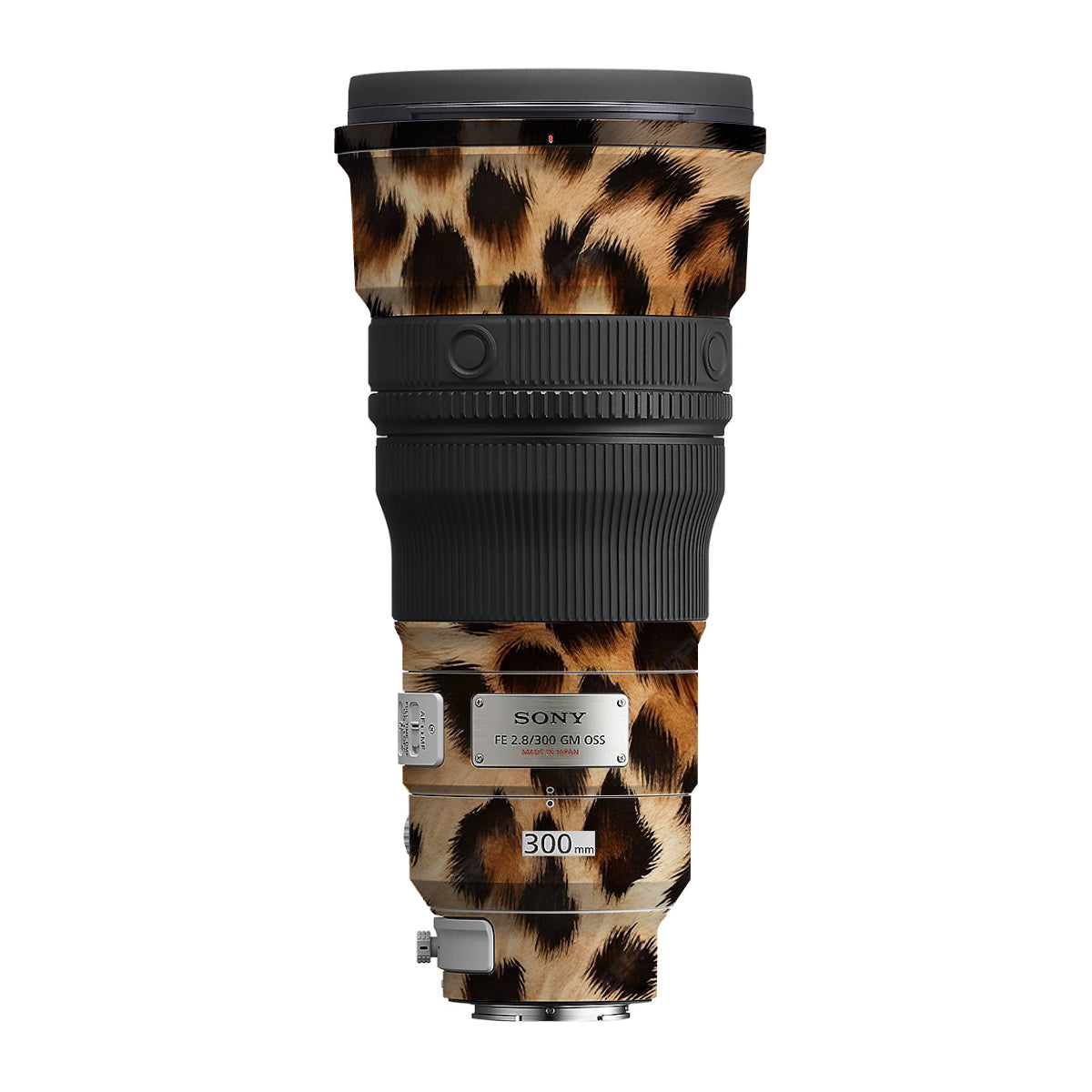 Classic Leopard Spots Sony FE 300mm F/2.8 GM OSS Camera Lens Skin
