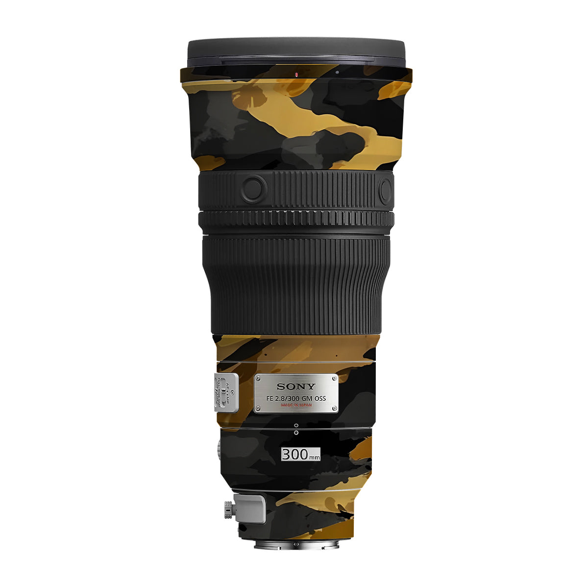 Camo Tiger Blend Sony FE 300mm F/2.8 GM OSS Camera Lens Skin