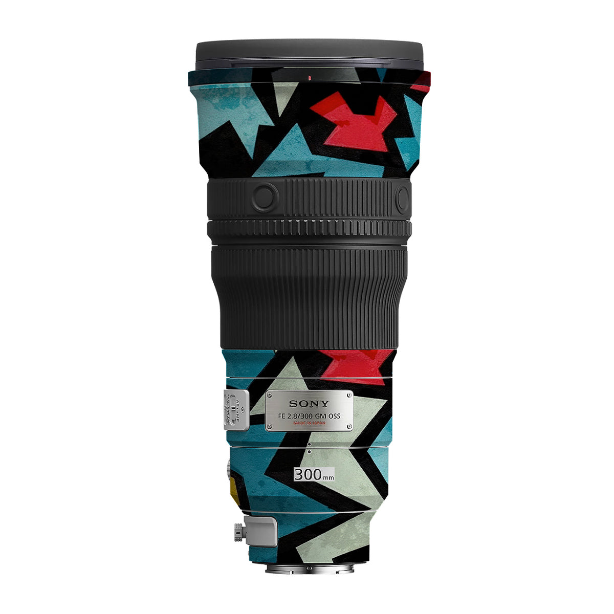 Pop Art Lightning Sony FE 300mm F/2.8 GM OSS Camera Lens Skin