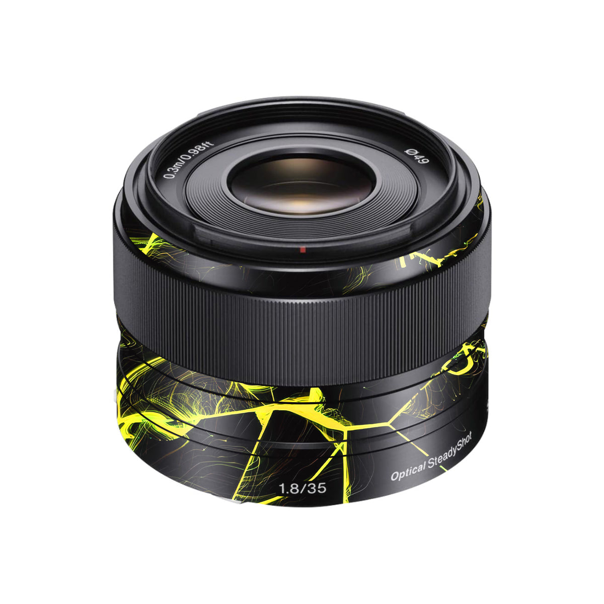 Plasma Grid Sony FE 35mm F/1.8 Camera Lens Skin