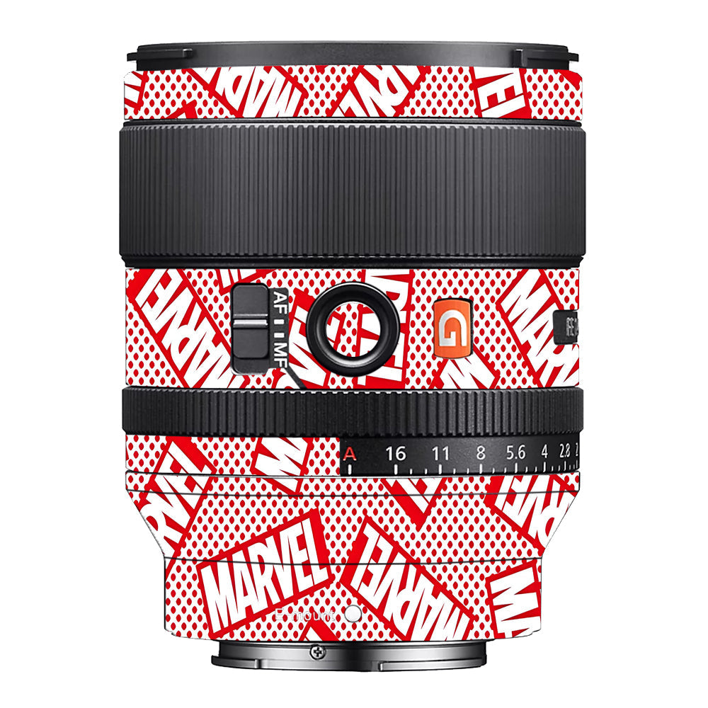 Marvel Comics Sony FE 35mm f/1.4 GM Camera Lens Skin
