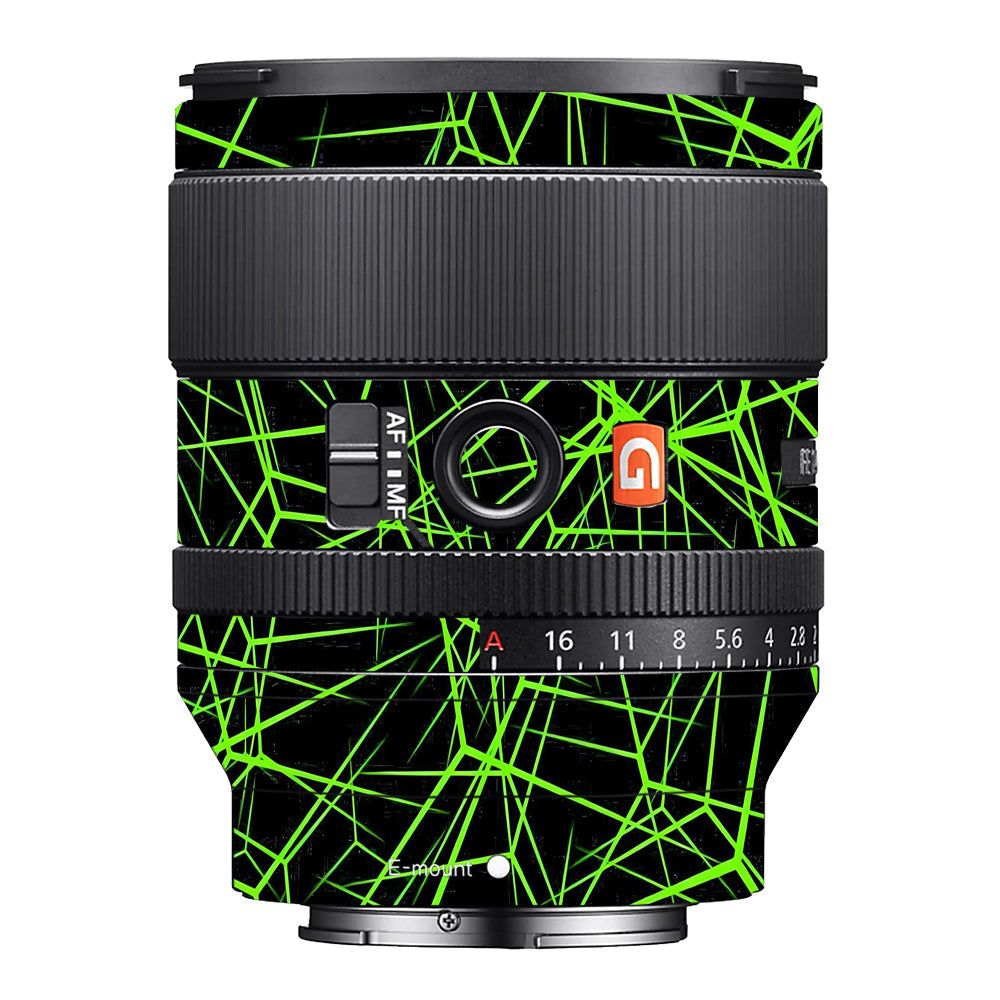 Neon Grid Sony FE 35mm f/1.4 GM Camera Lens Skin