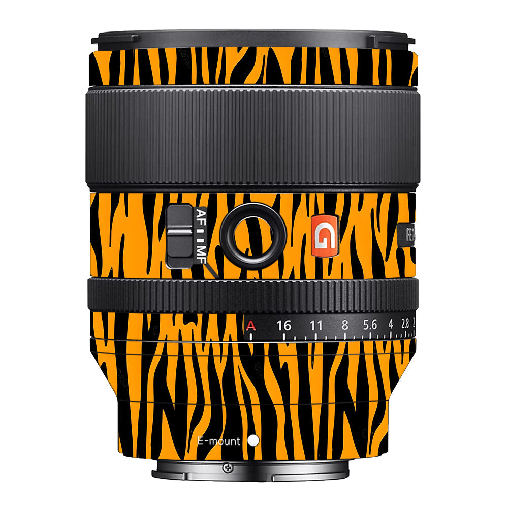 Savanna Tiger Stripes Sony FE 35mm f/1.4 GM Camera Lens Skin