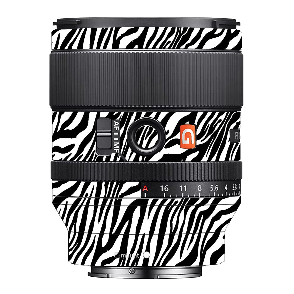 Classic Zebra Stripes Sony FE 35mm f/1.4 GM Camera Lens Skin