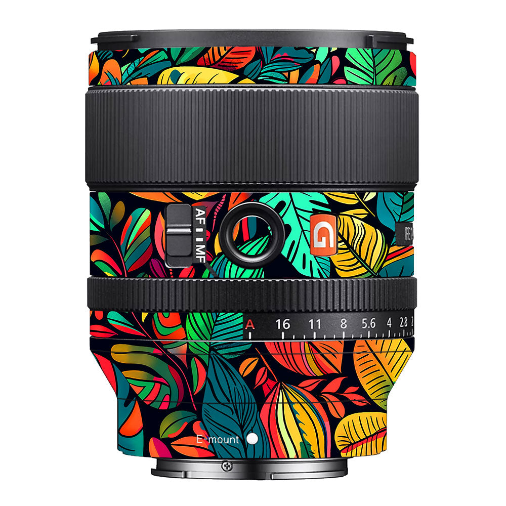 Tropical Jungle Leaves Sony FE 35mm f/1.4 GM Camera Lens Skin