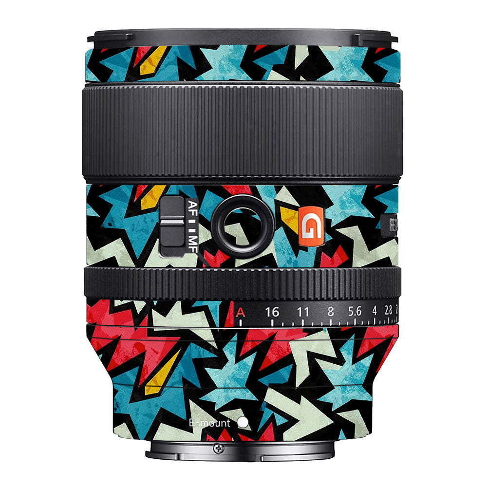 Pop Art Lightning Sony FE 35mm f/1.4 GM Camera Lens Skin