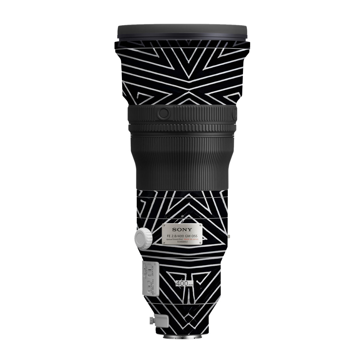 Geometric Pattern Sony FE 400mm F/2.8 GM Camera Lens Skin