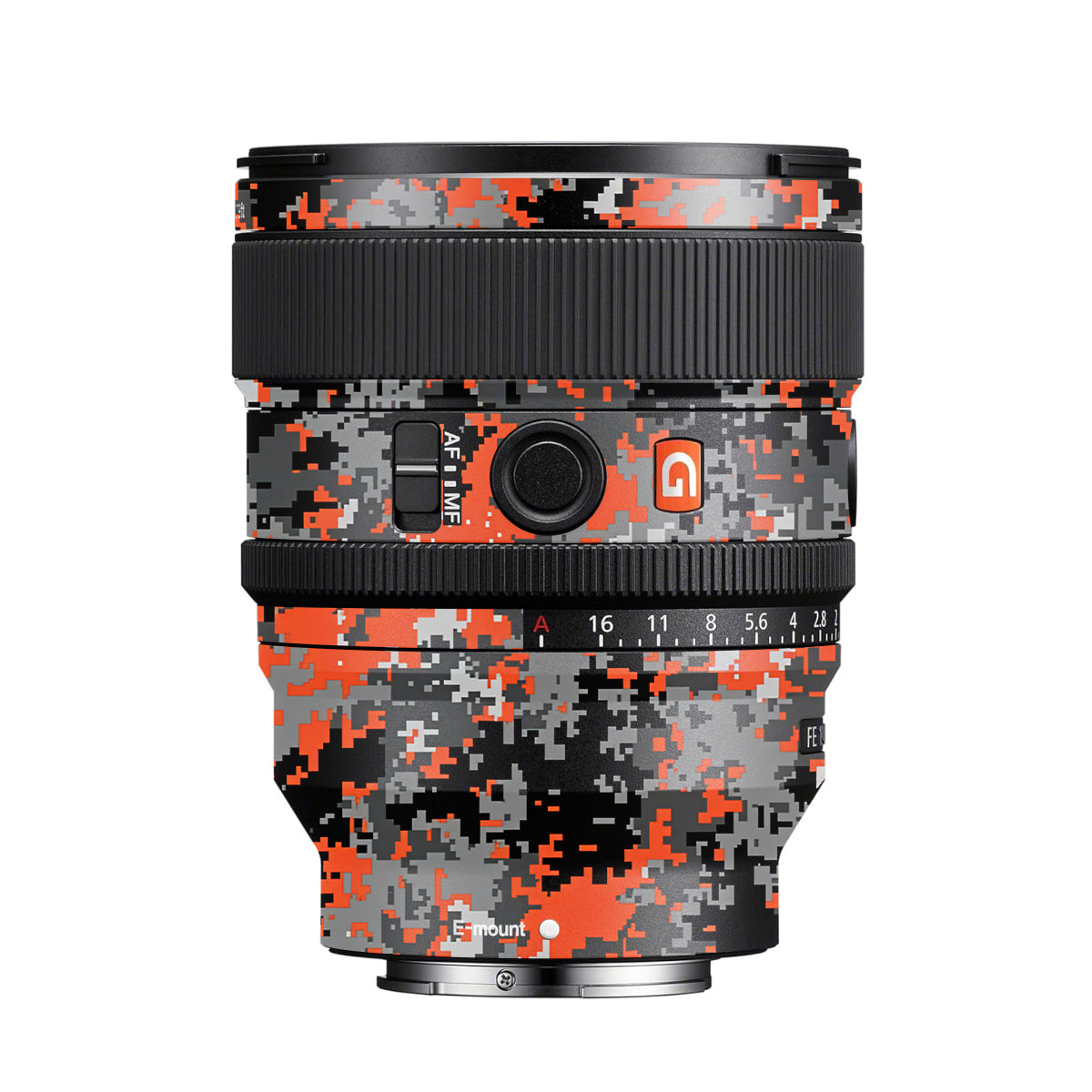 Inferno Pixel Sony FE 50mm F/1.2 GM Camera Lens Skin