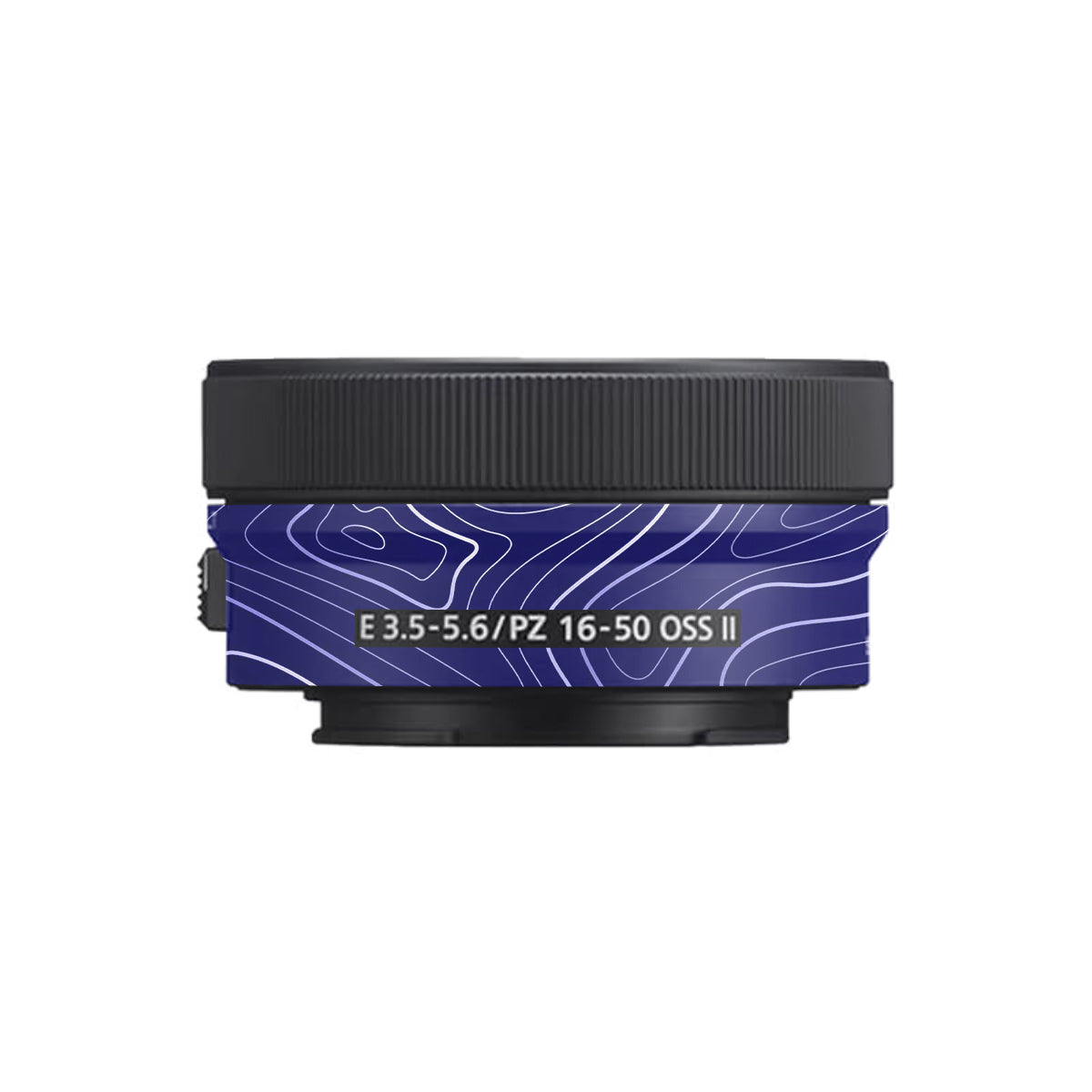 Deep Blue Contour Sony E 16-50mm F/3.5-5.6 Camera Lens Skin