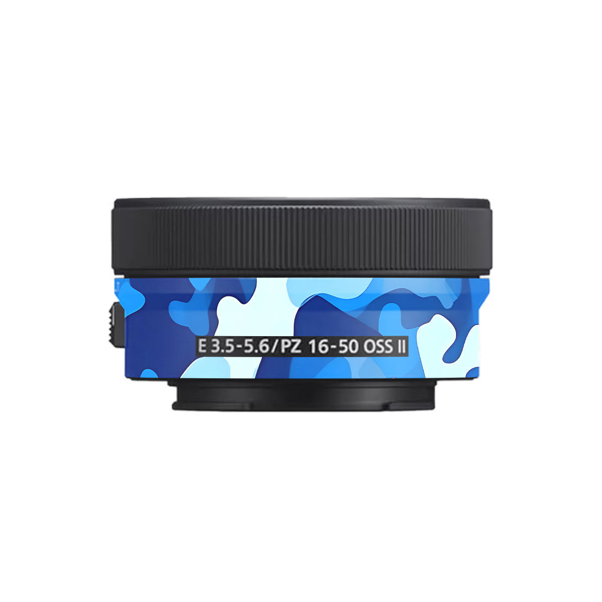 Arctic Blue Camo Pattern Sony E 16-50mm F/3.5-5.6 Camera Lens Skin