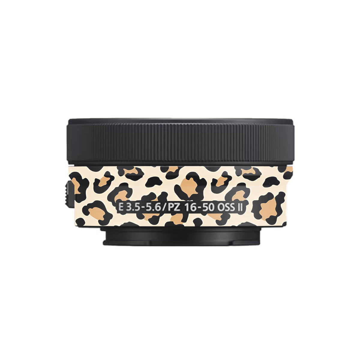 Sandy Leopard Spots Sony E 16-50mm F/3.5-5.6 Camera Lens Skin