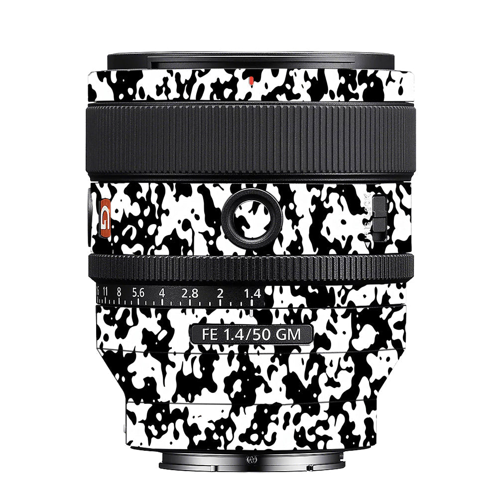 Snow Camo Sony FE 50mm f/1.4 GM Camera Lens Skin