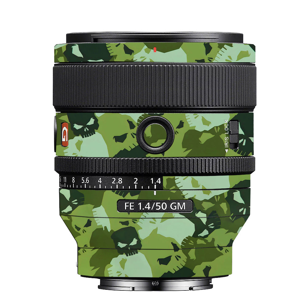 Tropic Camo Sony FE 50mm f/1.4 GM Camera Lens Skin