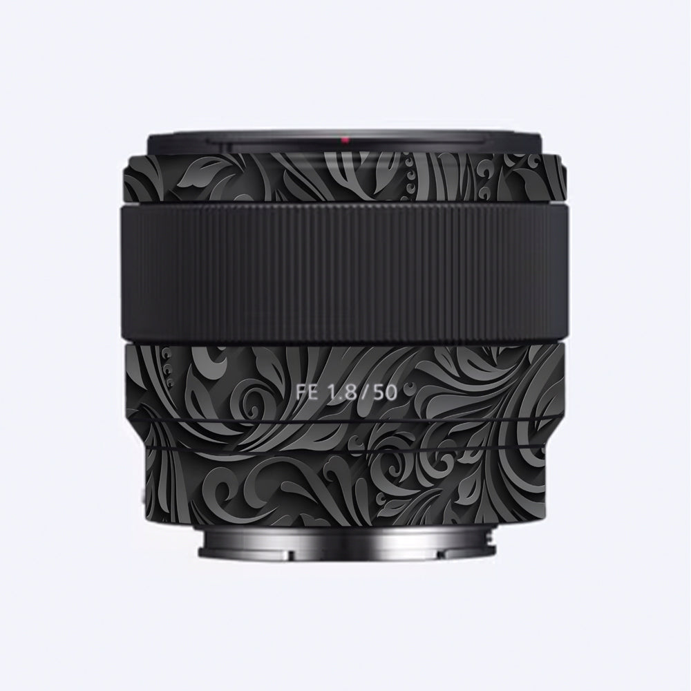 Shadow Swirl Sony FE 50mm f/1.8 Camera Lens Skin