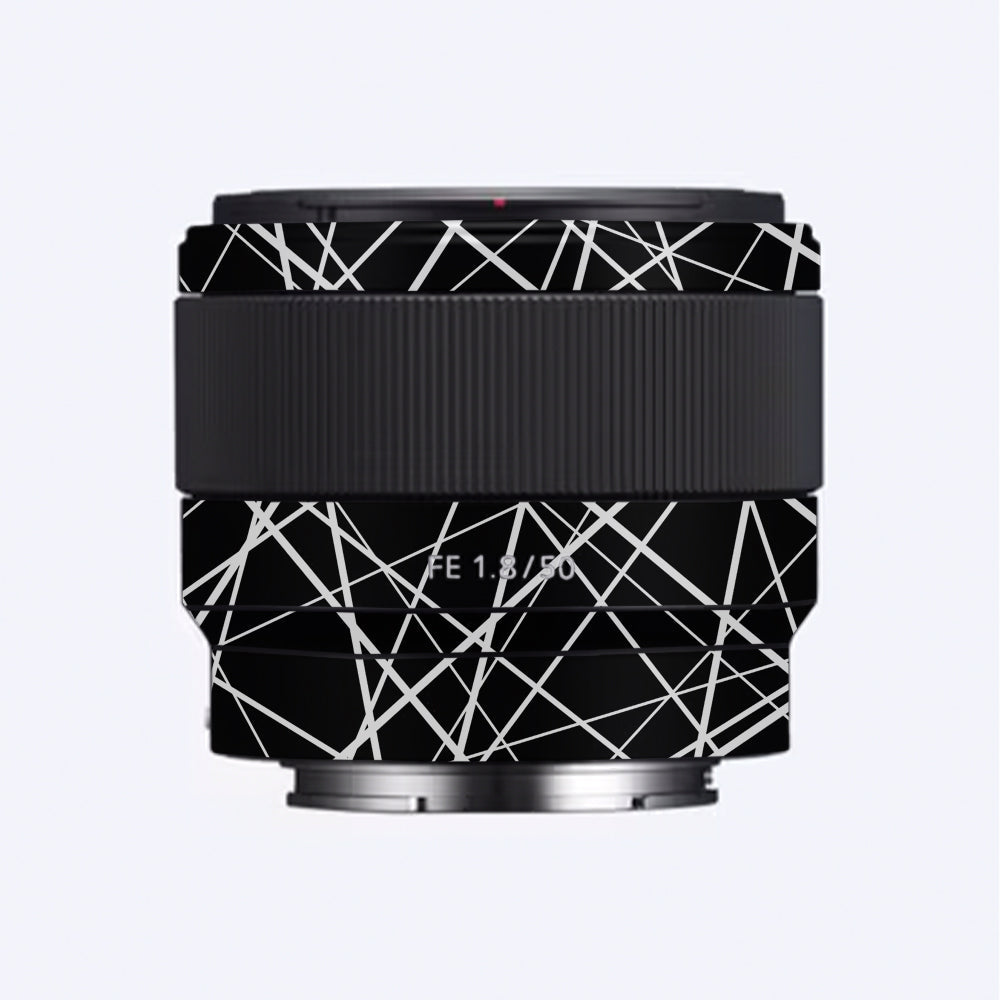 Mono Grid Sony 50mm 1.8 Camera Lens Skin