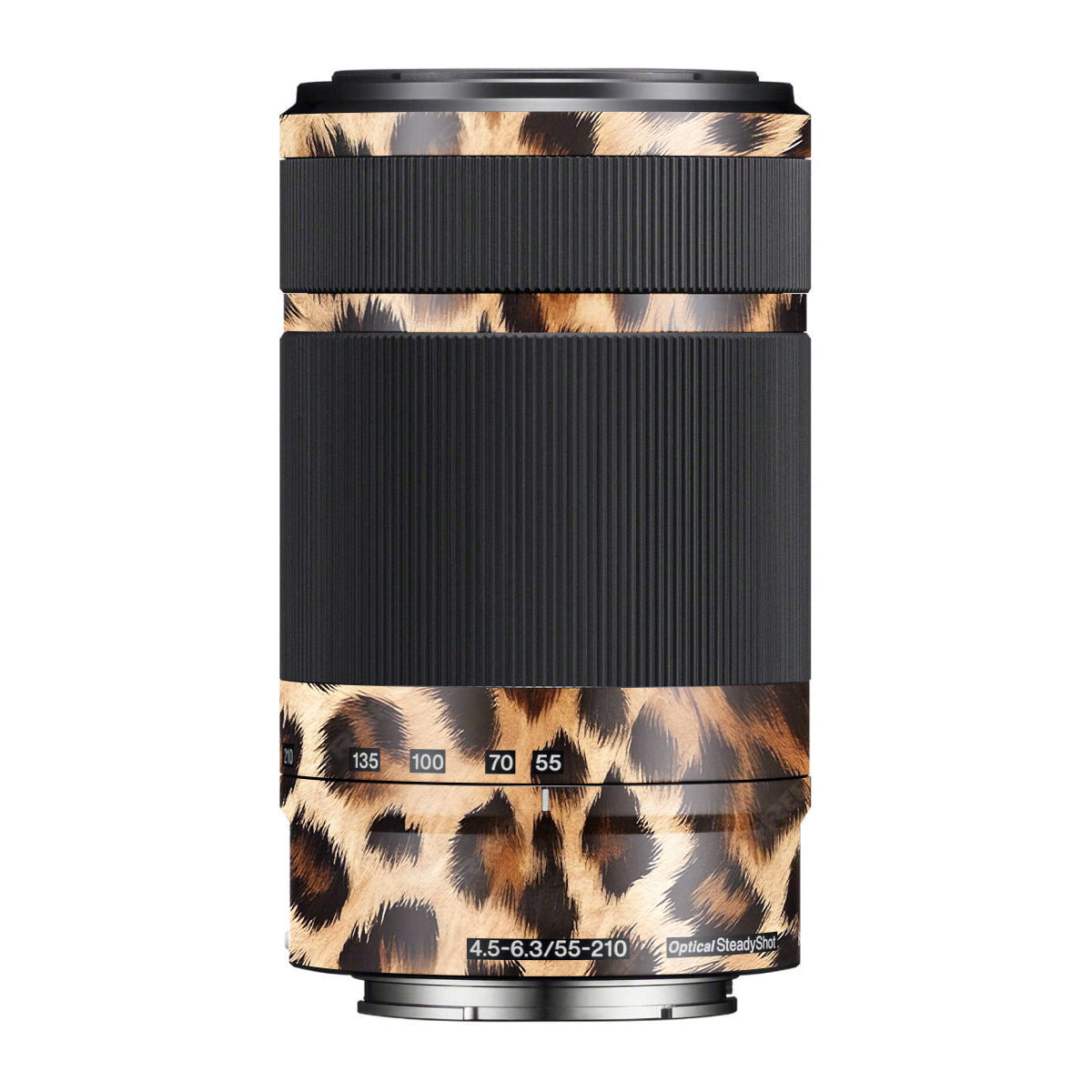 Classic Leopard Spots Sony E 55-210mm F/4.5-6.3 OSS Camera Lens Skin