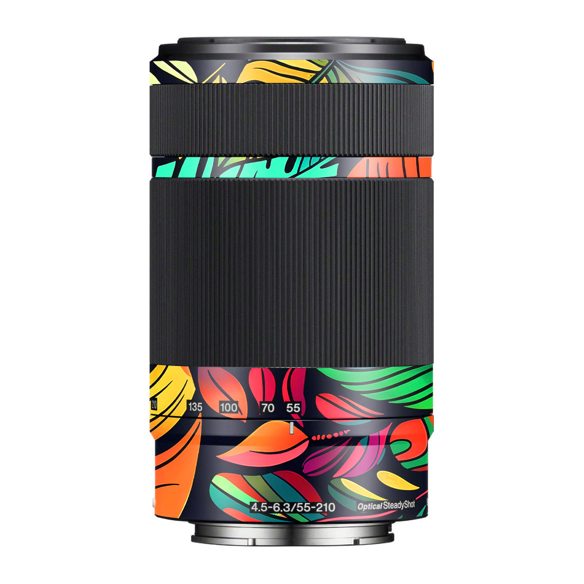 Tropical Jungle Leaves Sony E 55-210mm F/4.5-6.3 OSS Camera Lens Skin