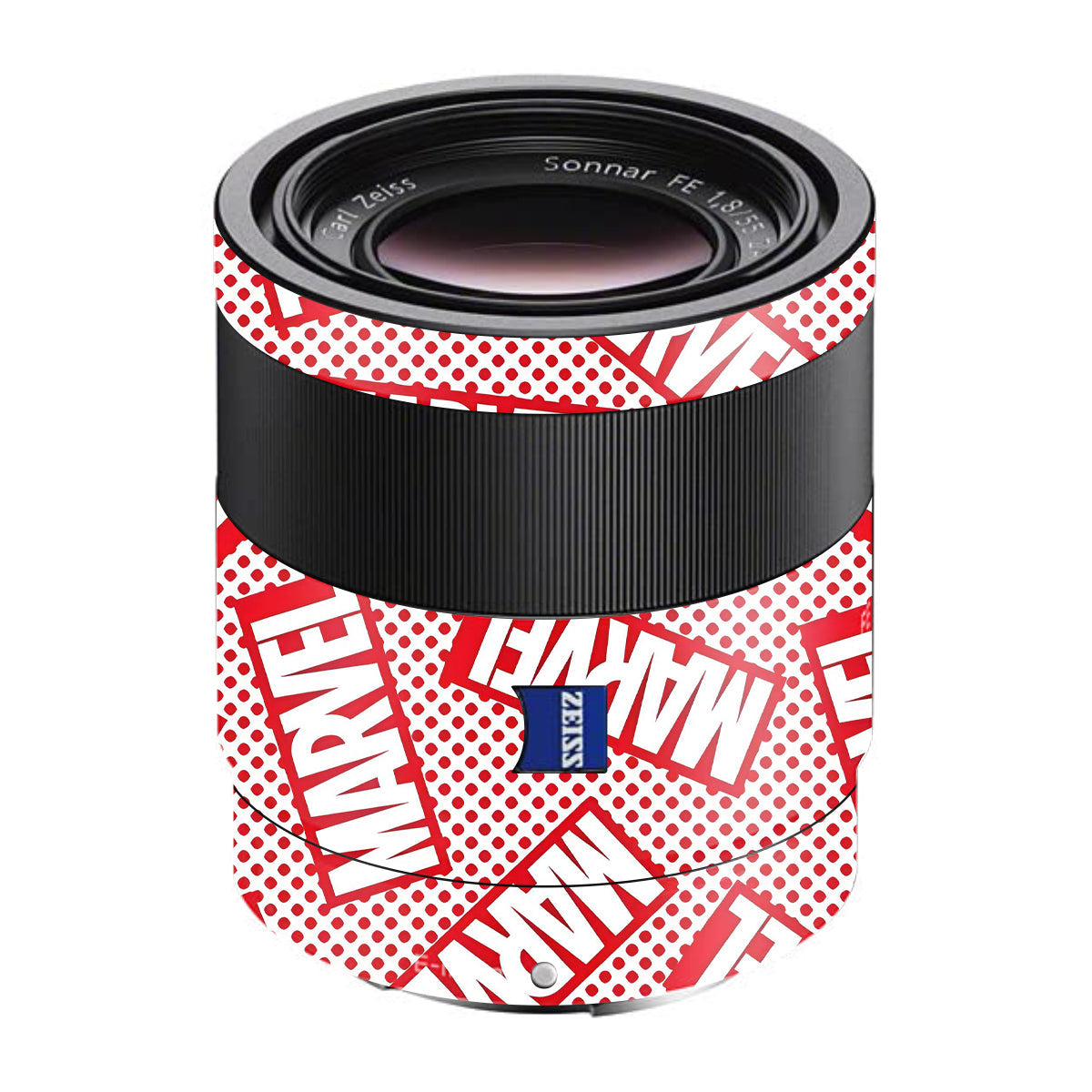 Marvel Comics Sony FE 55mm F/1.8 ZA Camera Lens Skin