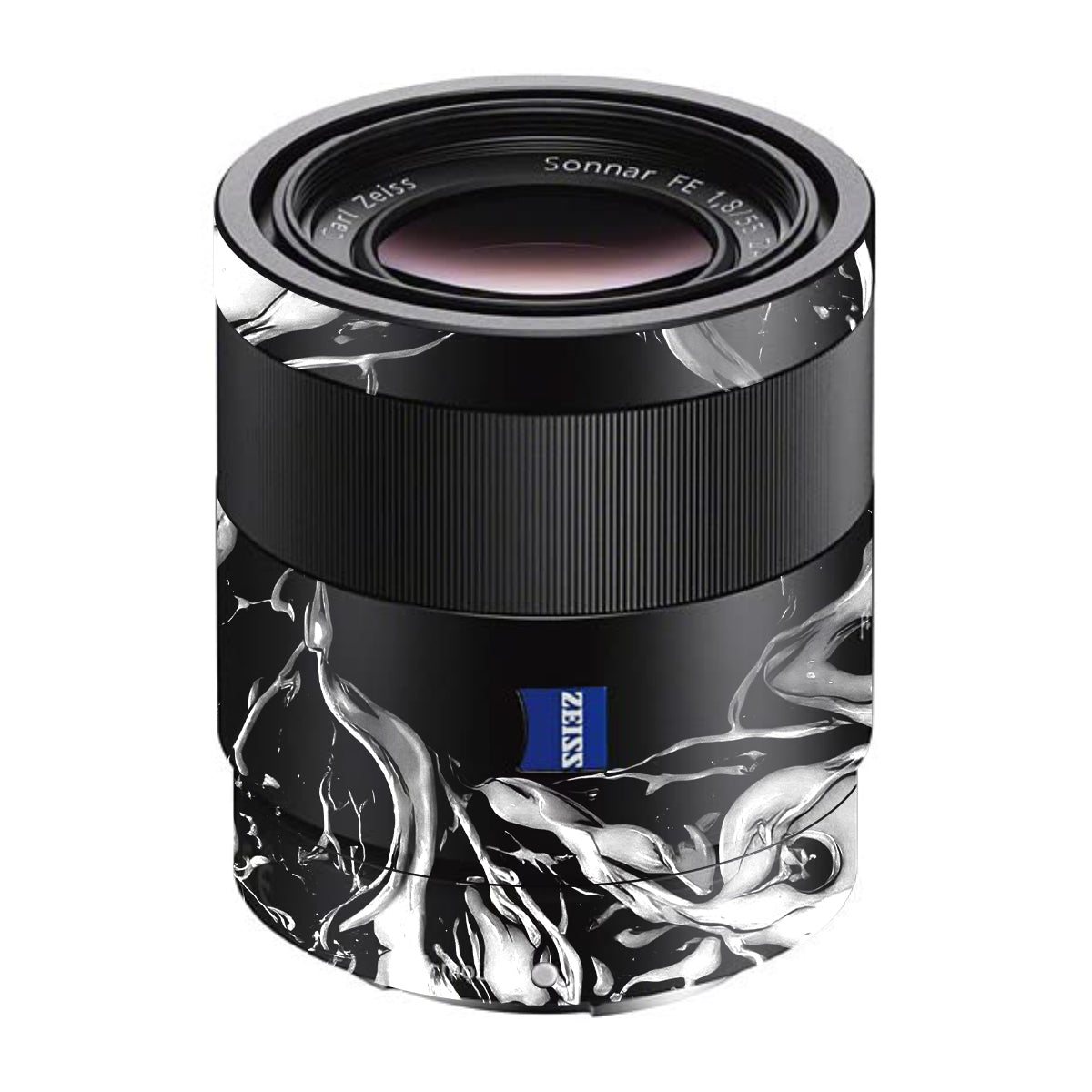Venom Black Sony FE 55mm F/1.8 ZA Camera Lens Skin