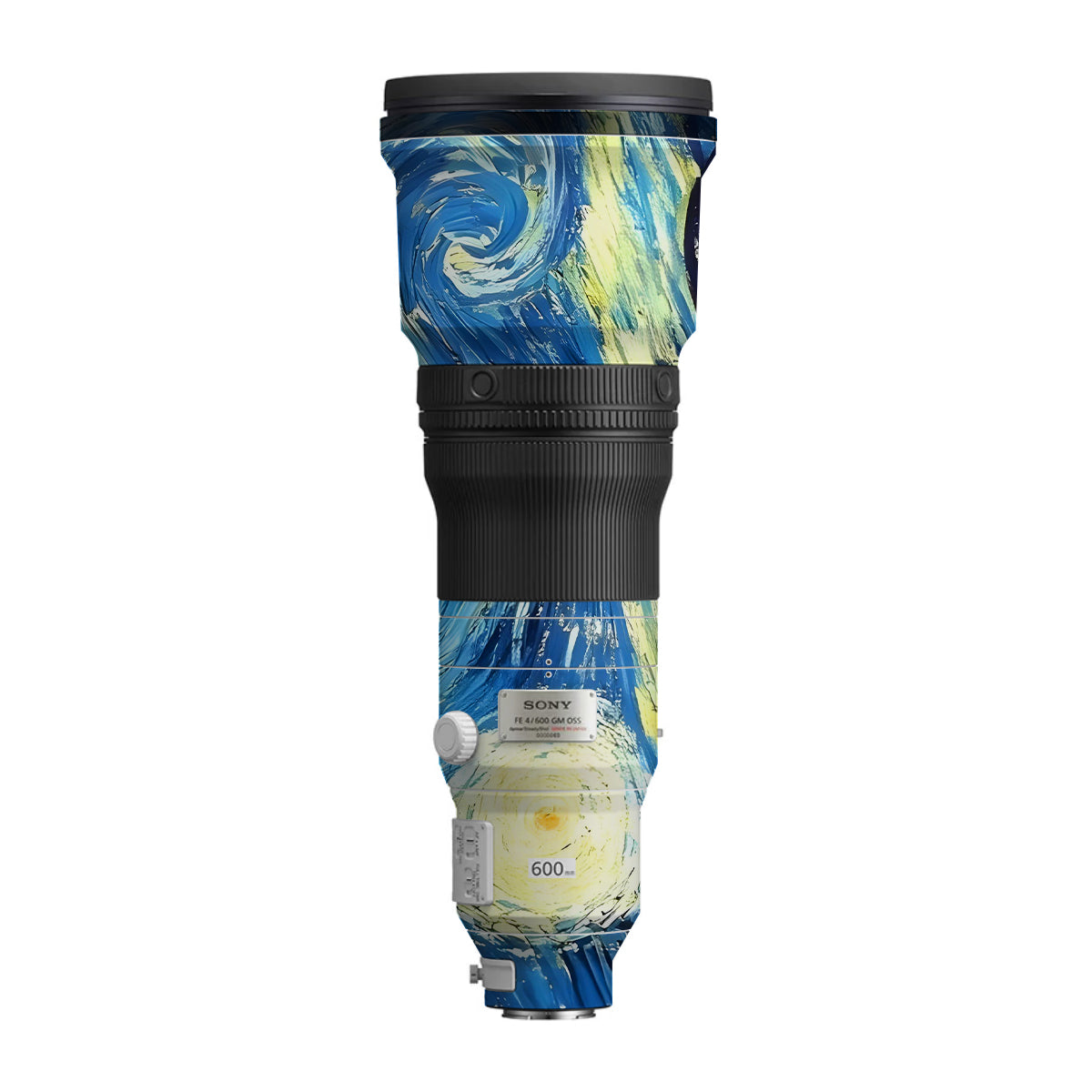 Starry Night Art Sony FE 600mm F/4 GM OSS Camera Lens Skin