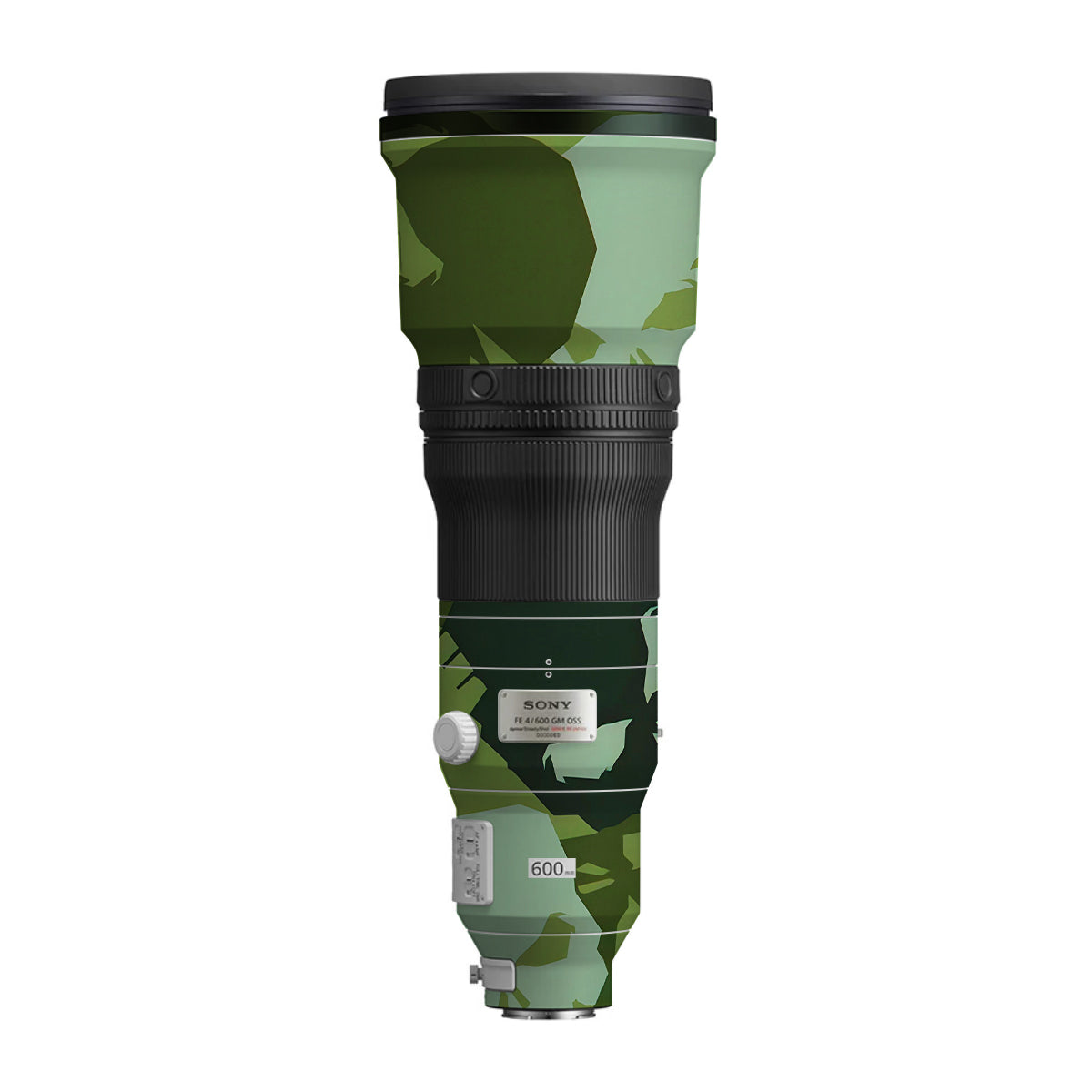 Tropic Camo Sony FE 600mm F/4 GM OSS Camera Lens Skin