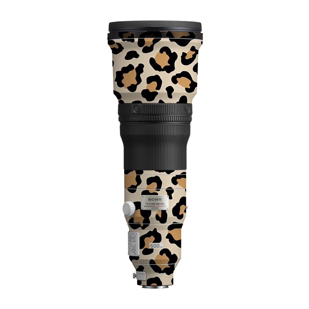 Sandy Leopard Spots Sony FE 600mm F/4 GM OSS Camera Lens Skin