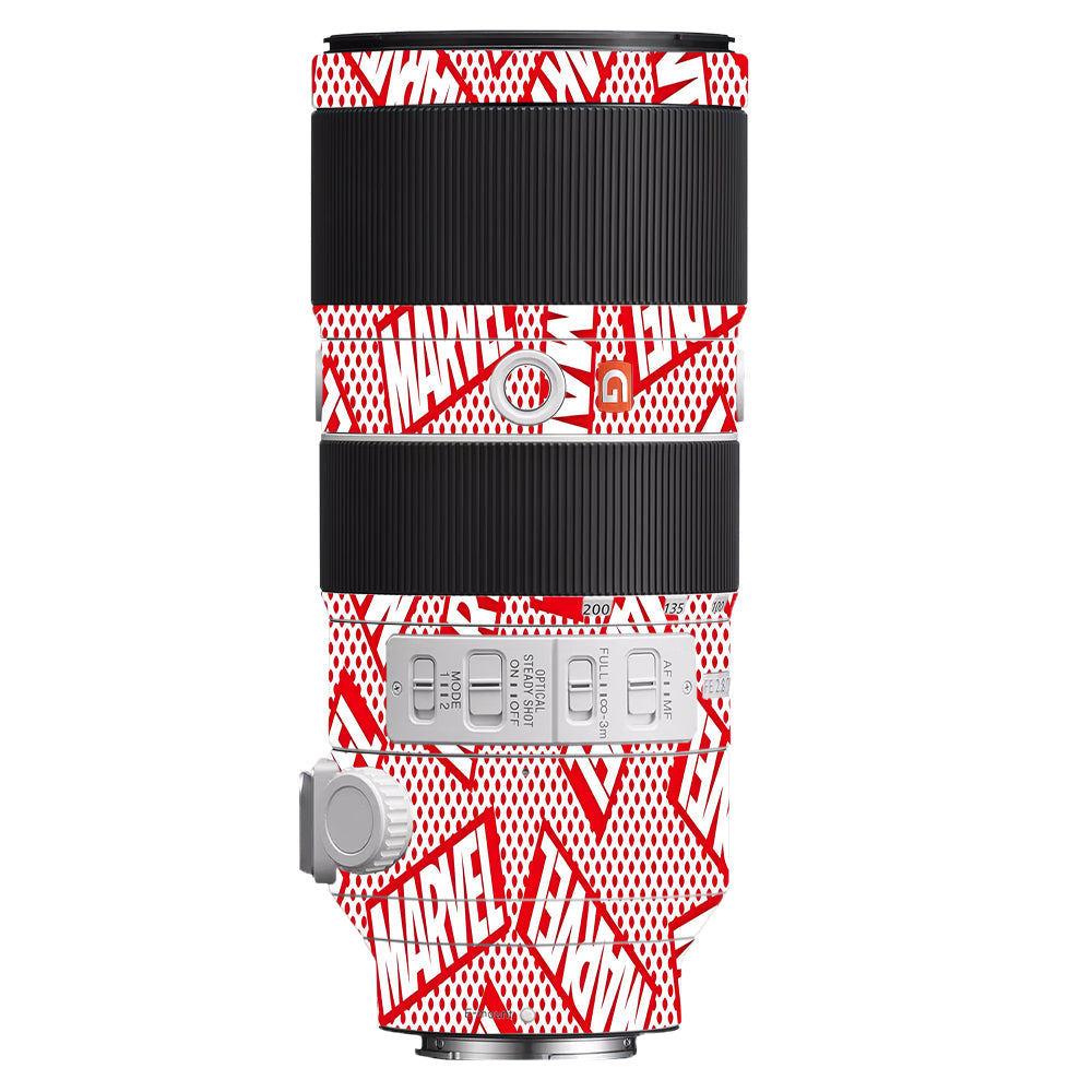 Marvel Comics Sony FE 70–200mm f/2.8 GM OSS Camera Lens Skin