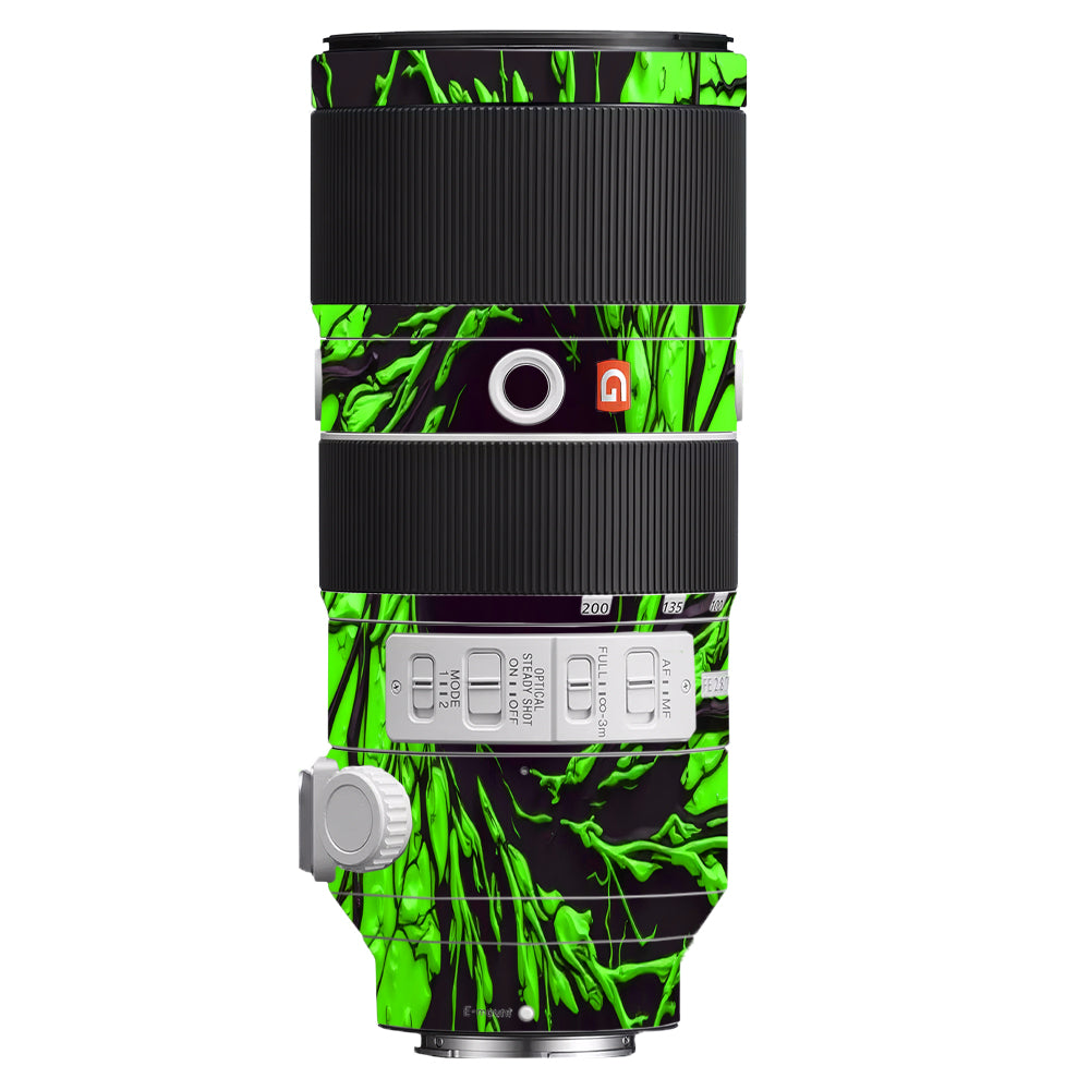 Venom Green Sony FE 70–200mm f/2.8 GM OSS Camera Lens Skin