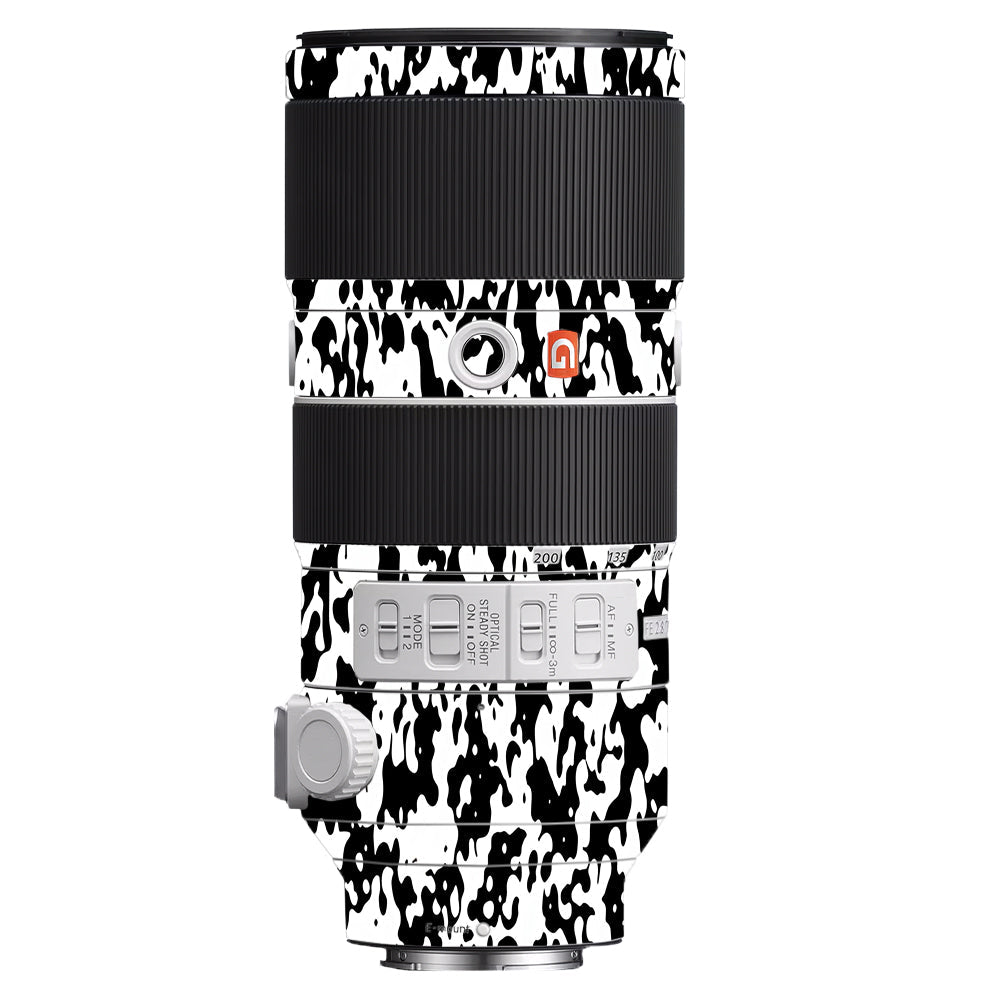 Snow Camo Sony FE 70–200mm f/2.8 GM OSS Camera Lens Skin