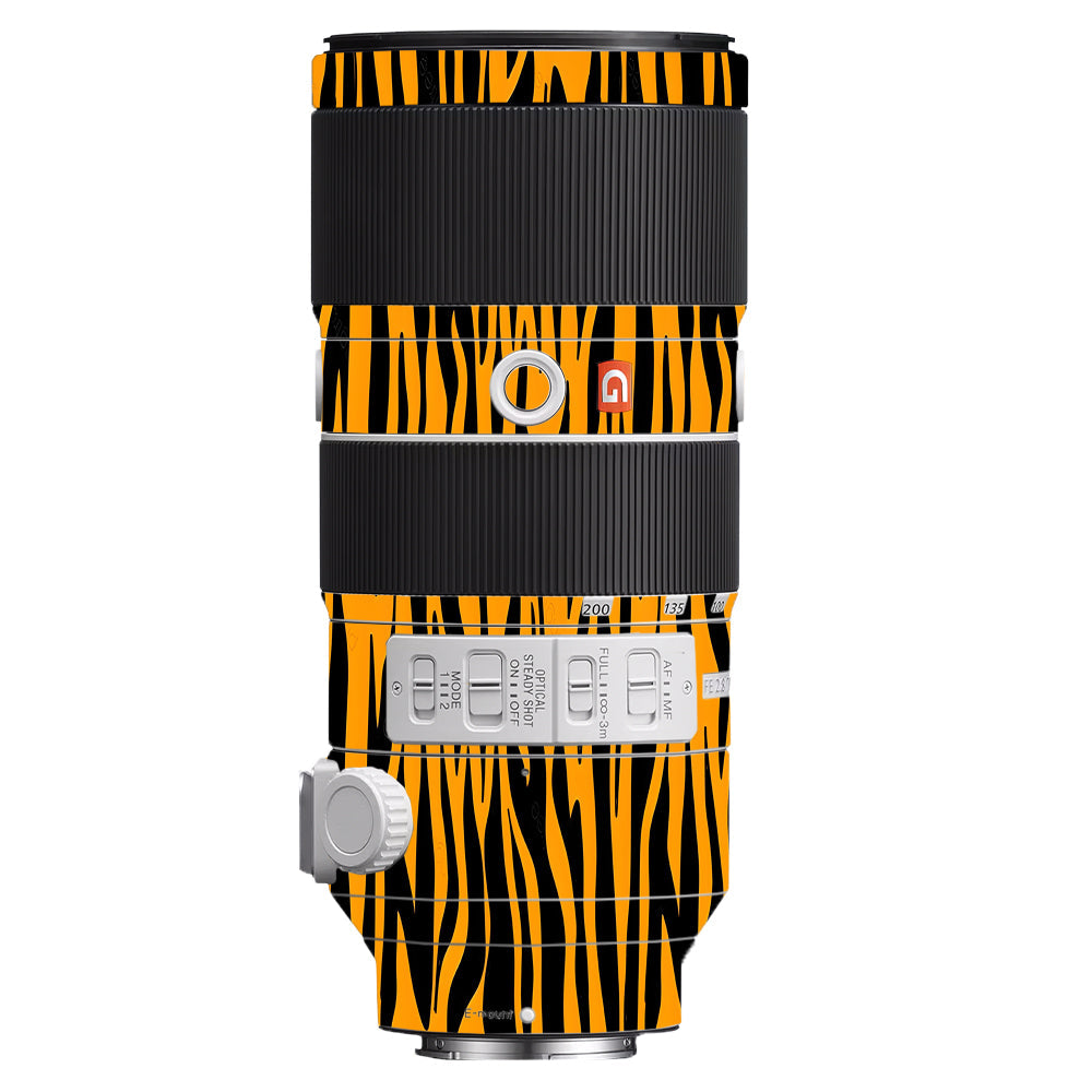 Savanna Tiger Stripes Sony FE 70–200mm f/2.8 GM OSS Camera Lens Skin