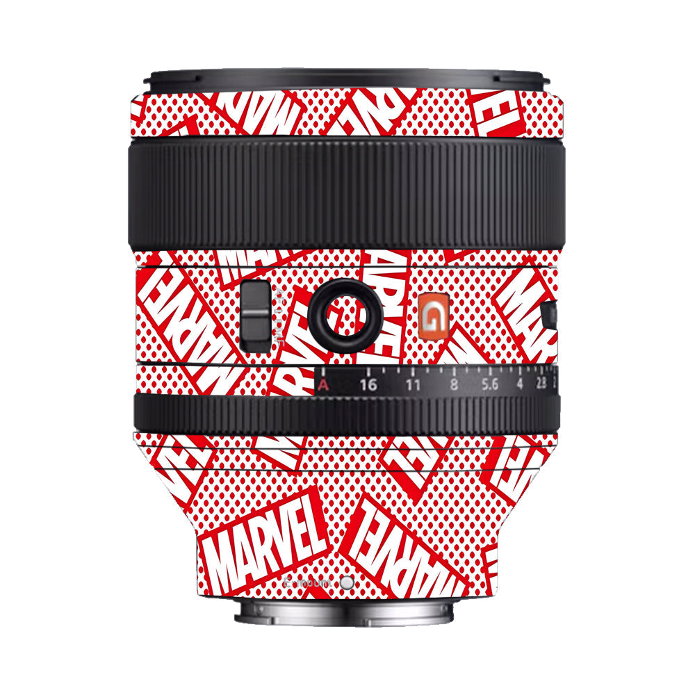Marvel Comics Sony FE 85mm f/1.4 GM Camera Lens Skin