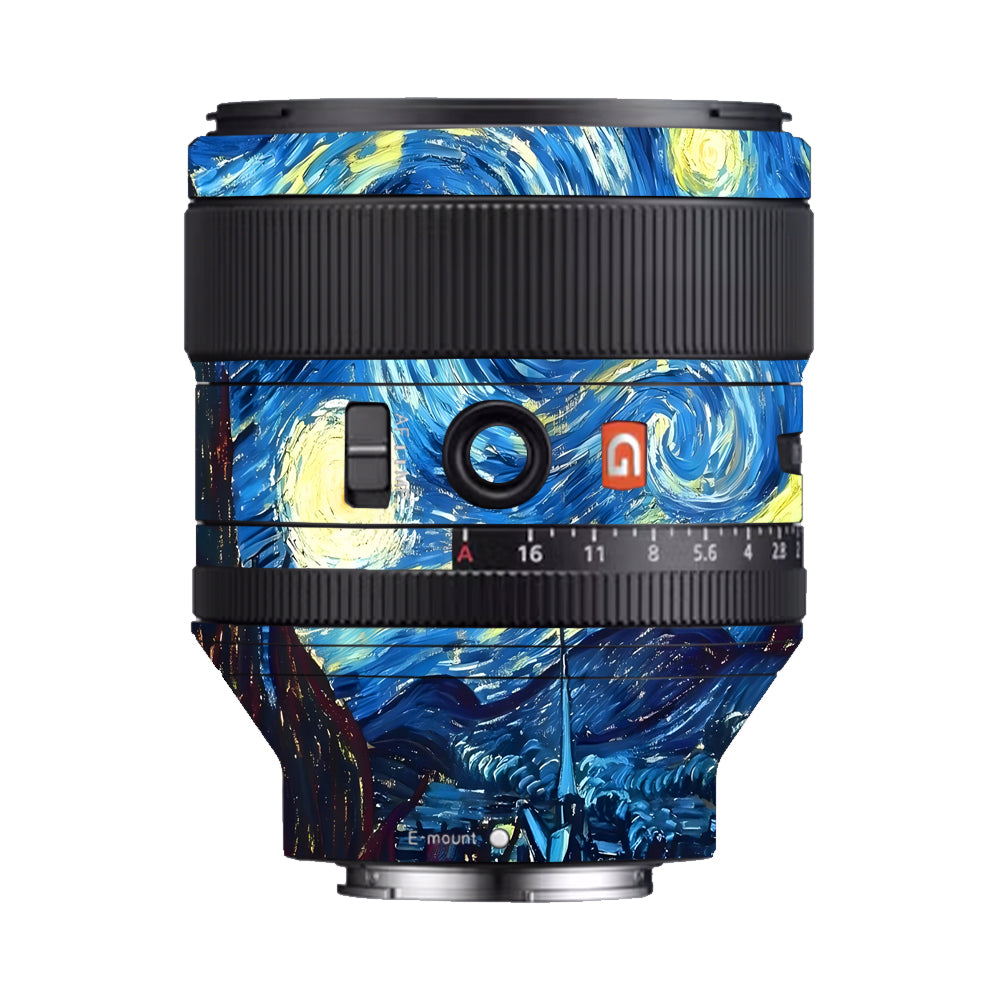 Starry Night Art Sony FE 85mm f/1.4 GM Camera Lens Skin