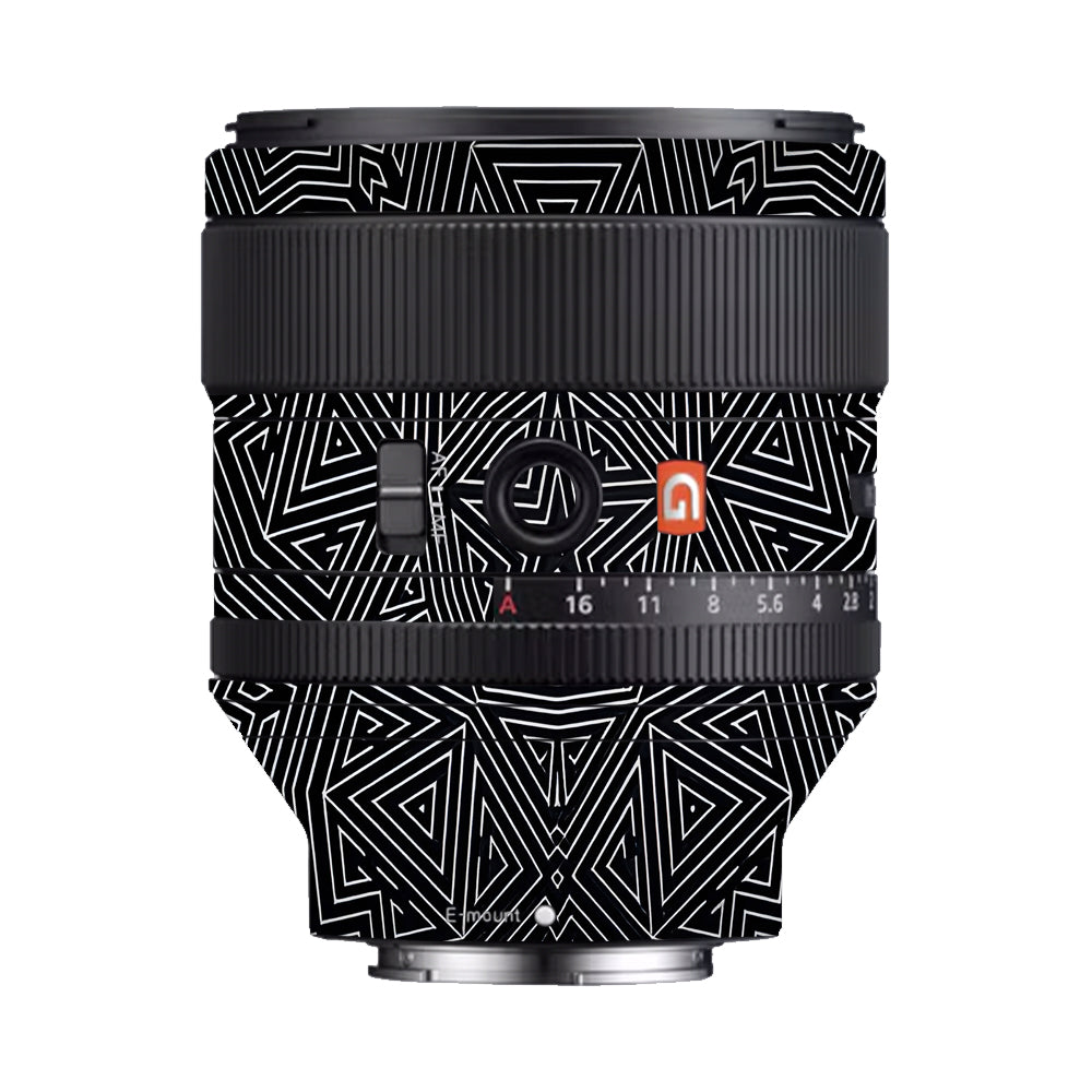 Geometric Pattern Sony FE 85mm f/1.4 GM Camera Lens Skin