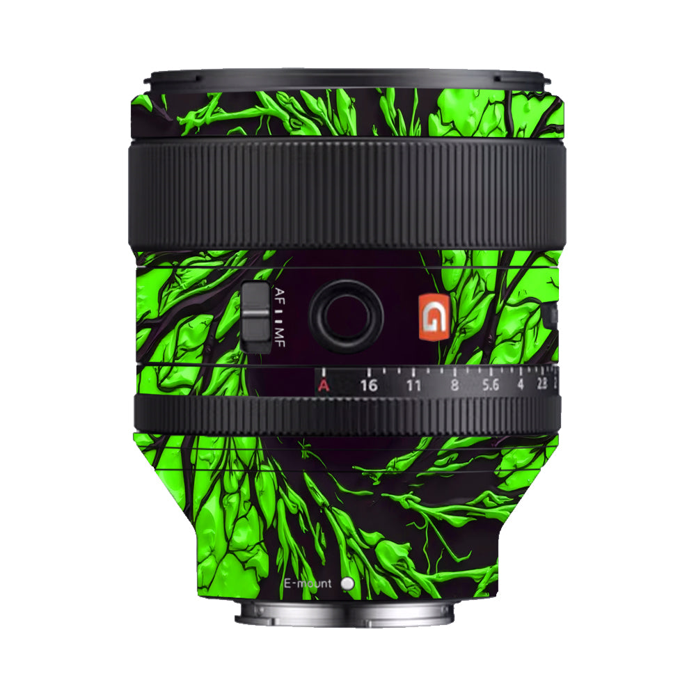 Venom Green Sony FE 85mm f/1.4 GM Camera Lens Skin