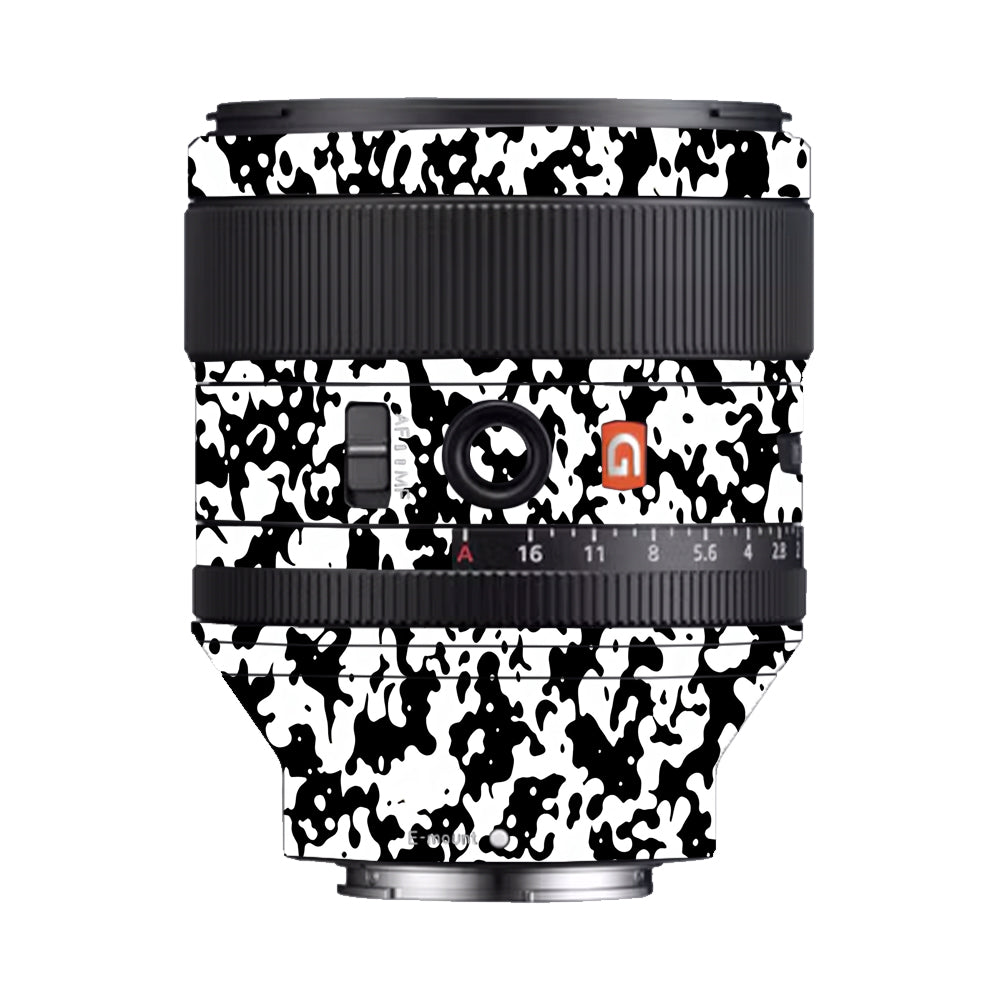 Snow Camo Sony 85mm 1.4 Camera Lens Skin