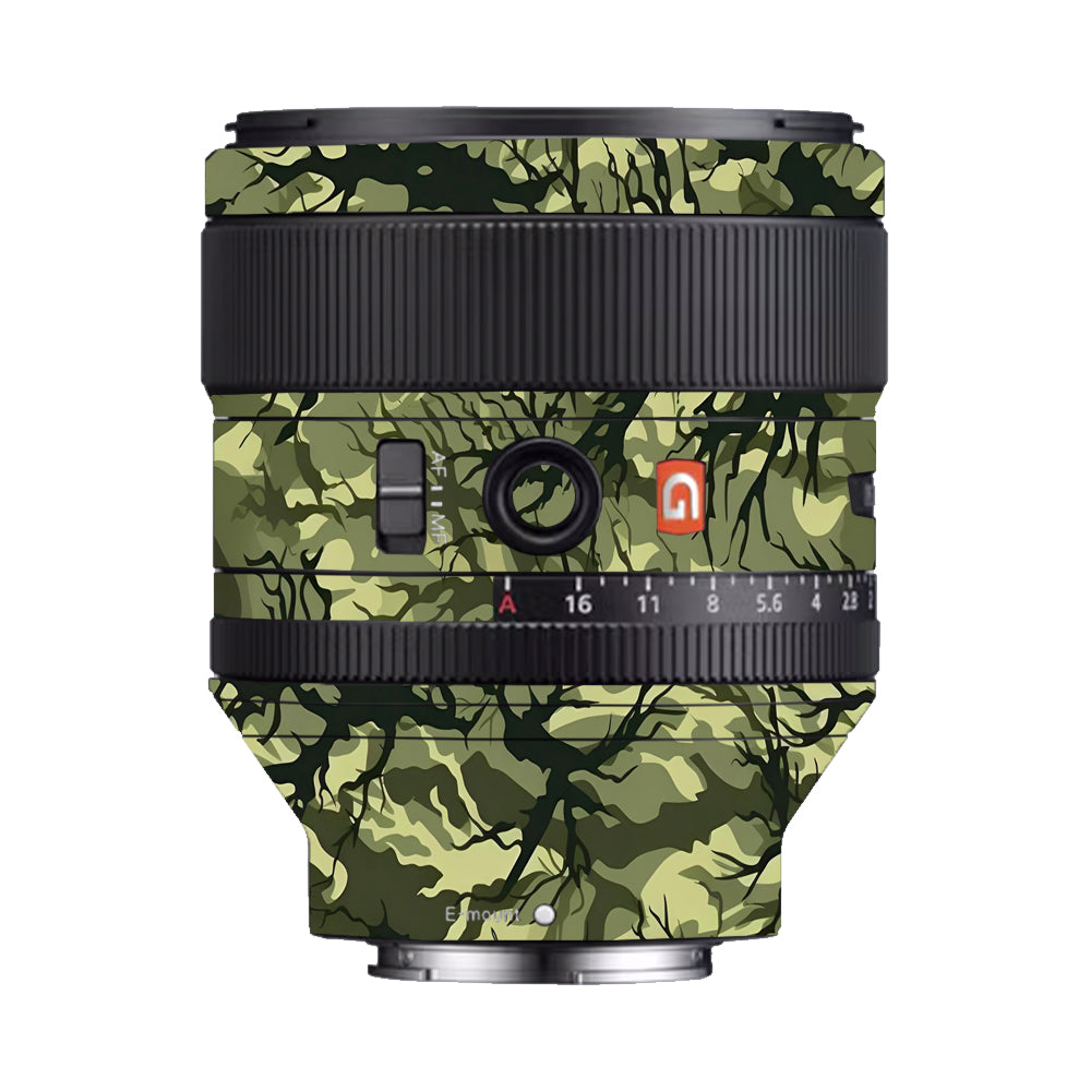 Green Tangled Vines Sony FE 85mm f/1.4 GM Camera Lens Skin