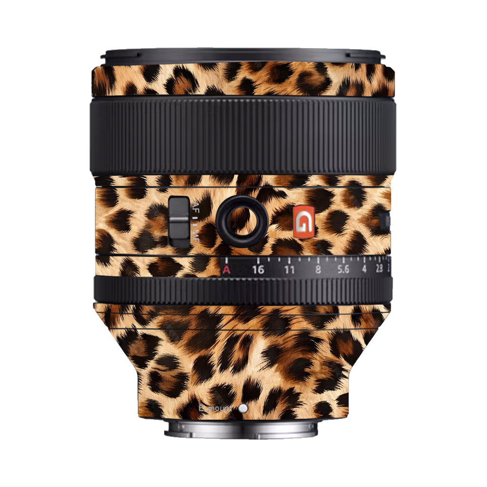 Classic Leopard Spots Sony FE 85mm f/1.4 GM Camera Lens Skin