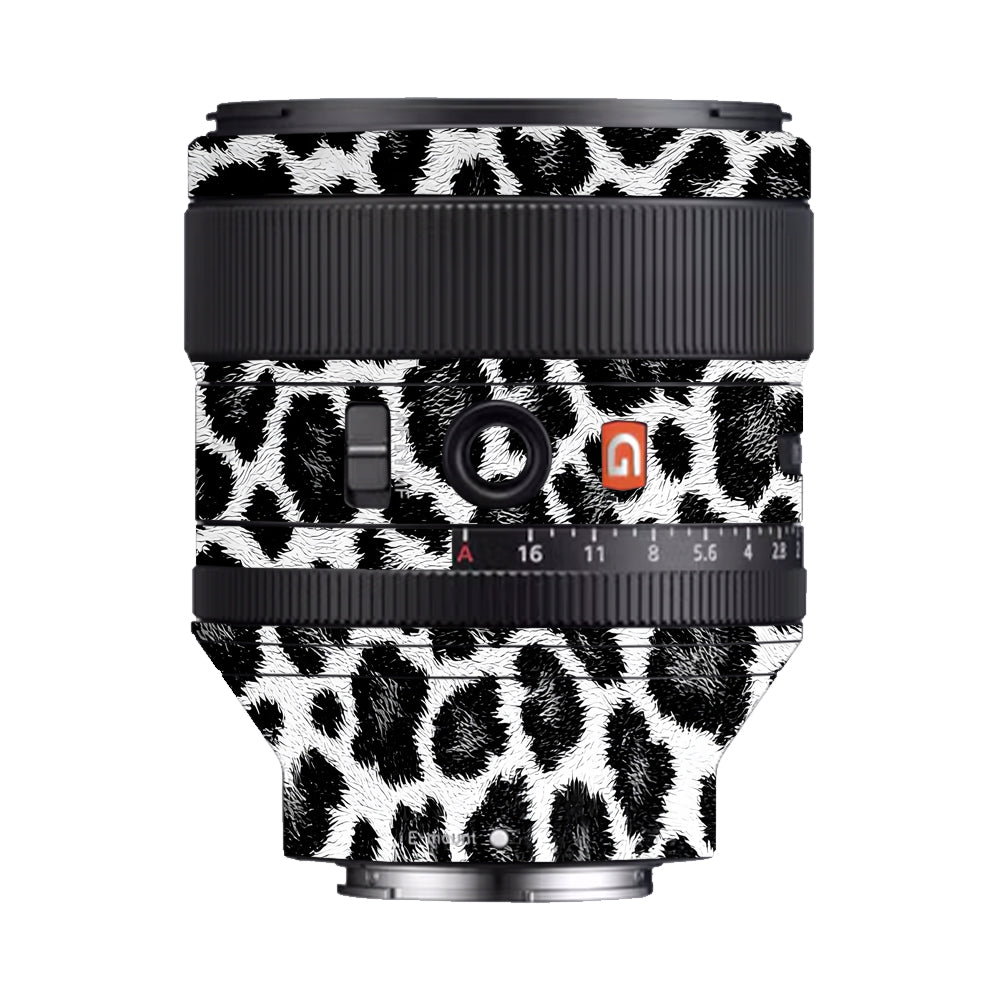 Snow Leopard Spots Sony 85mm 1.4 Camera Lens Skin