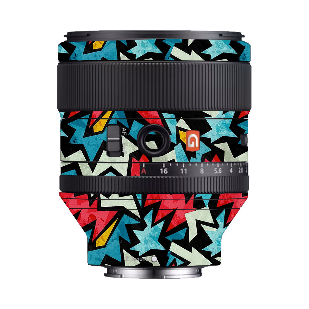 Pop Art Lightning Sony FE 85mm f/1.4 GM Camera Lens Skin