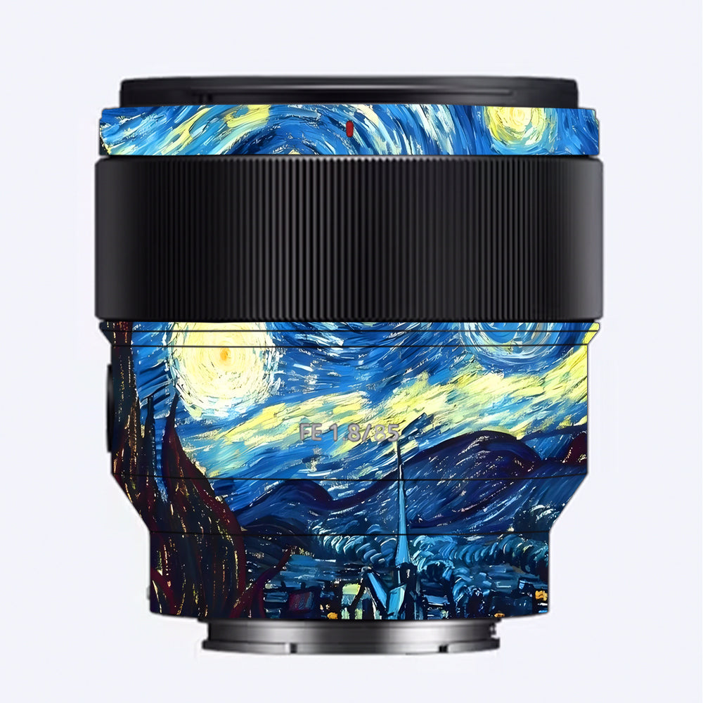 Starry Night Art Sony FE 85mm f/1.8 Camera Lens Skin