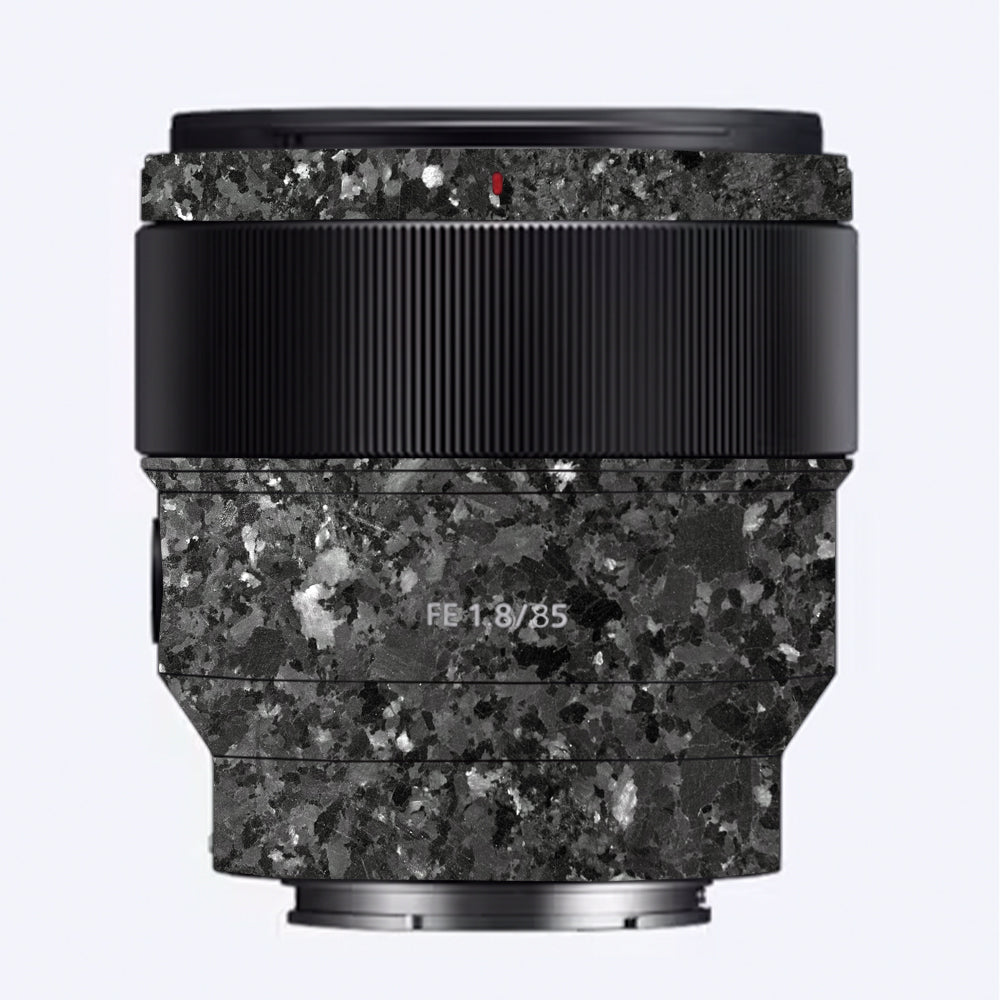 Black Granite Sony 85mm 1.8 Camera Lens Skin