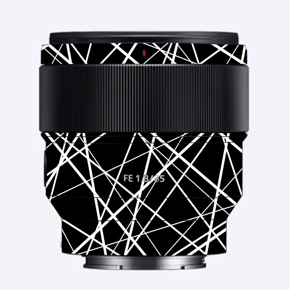 Mono Grid Sony 85mm 1.8 Camera Lens Skin