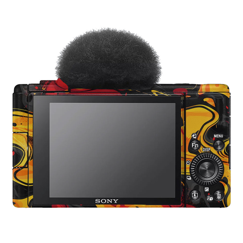 Lava Burst Sony ZV-1F Camera Skins