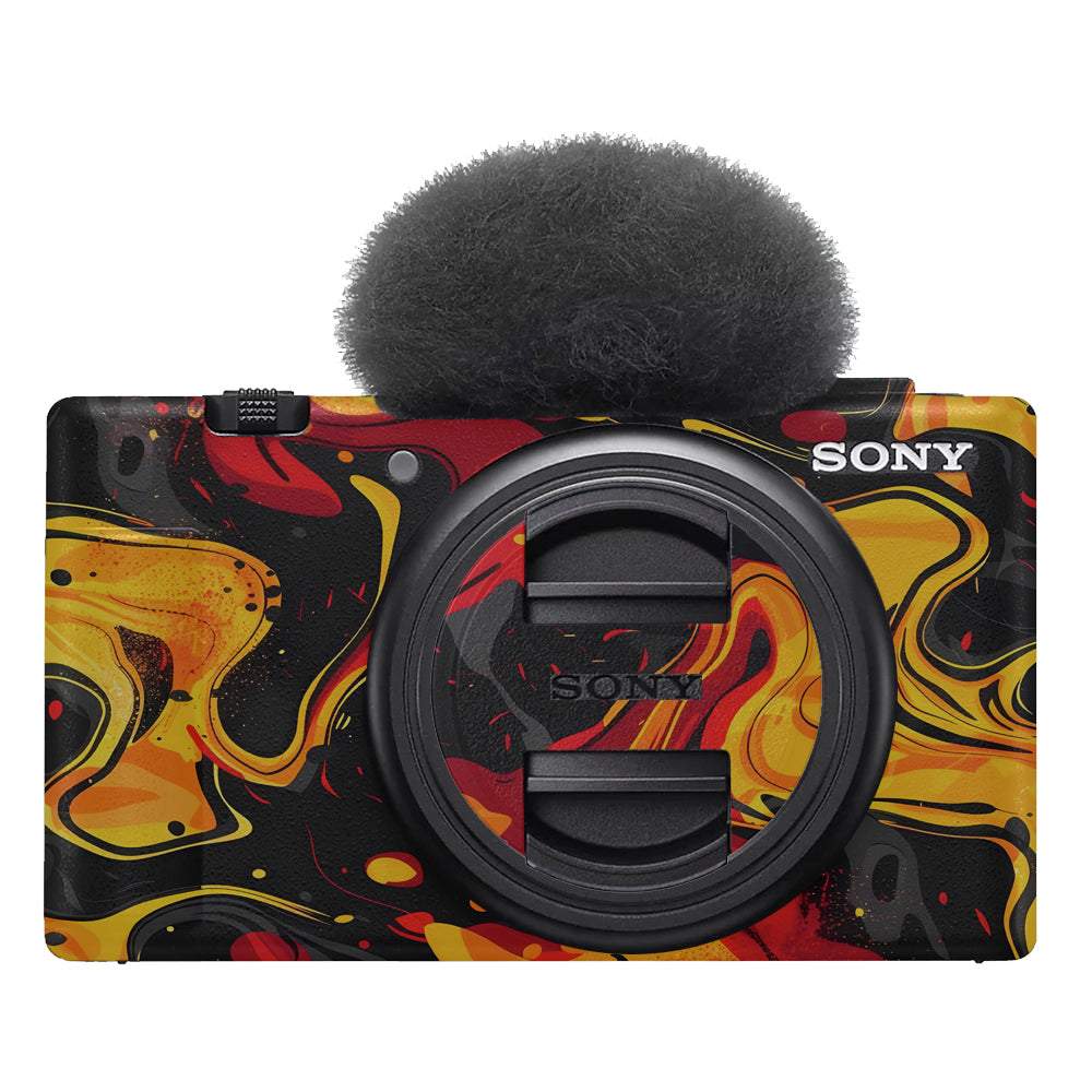 Lava Burst Sony ZV-1F Camera Skins